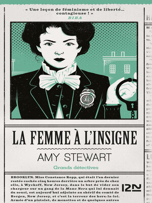 cover image of La femme à l'insigne